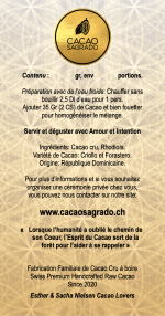 NOUVEAU ! TONIKA - Rhodiola et Cacao St-Domingue, 150gr-240gr